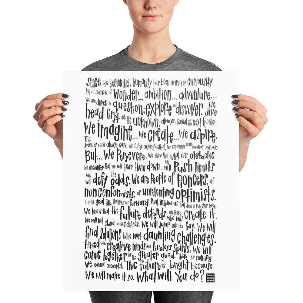 What will you do? Poster