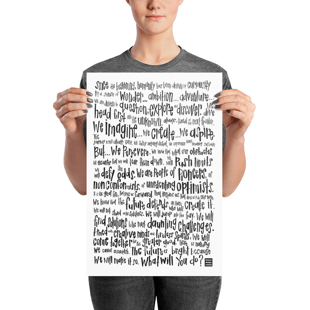 What will you do? Poster